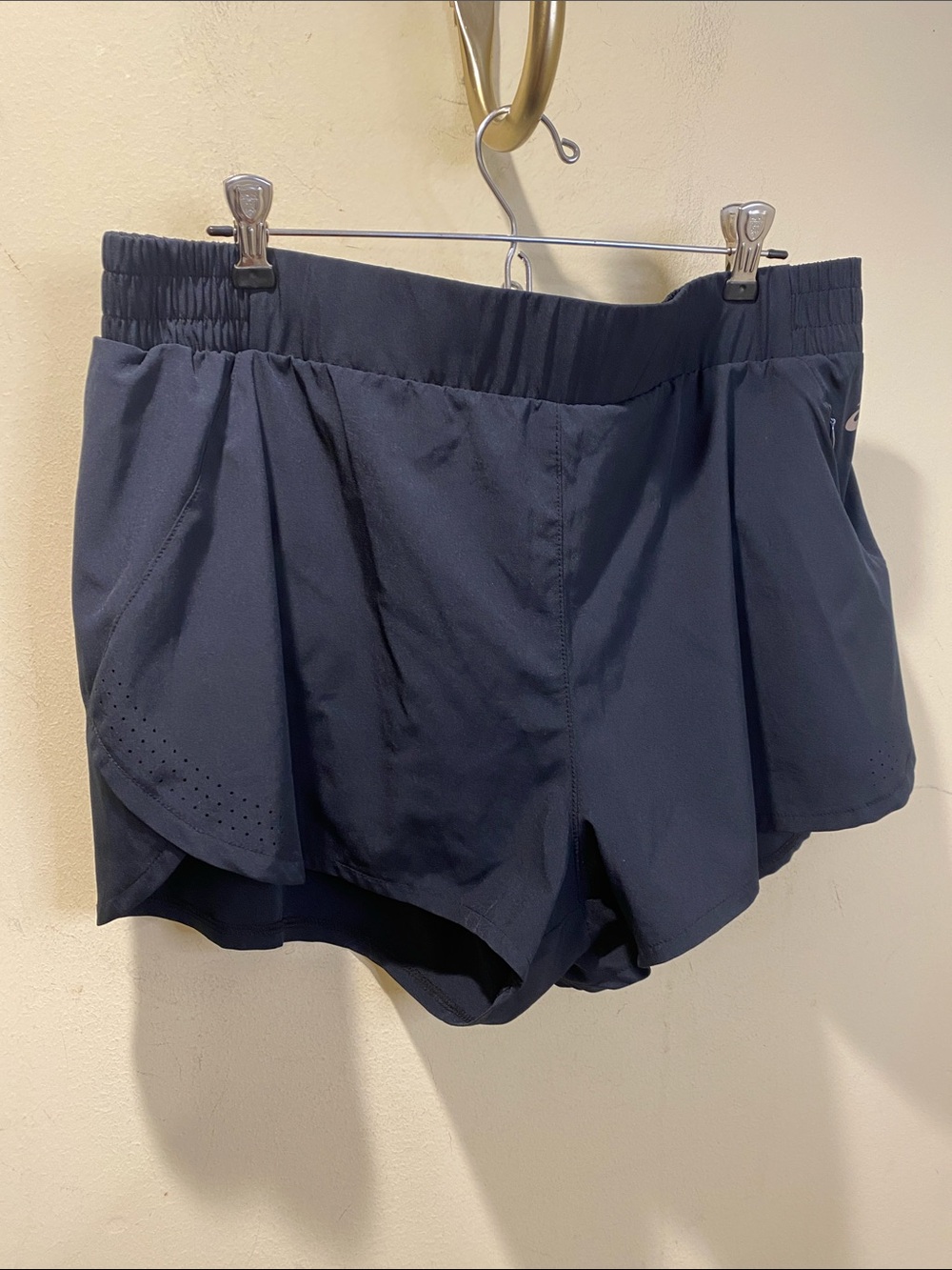 Asics Black Athletic Skort with Built-in Liner Sz XL